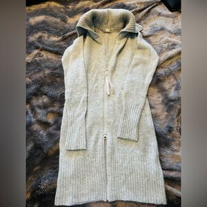 Old Navy Heather Gray Sweater Jacket